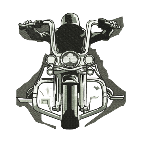 Custom logo patch digitizing