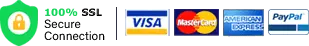 SSL Secure Connections and Payment options
