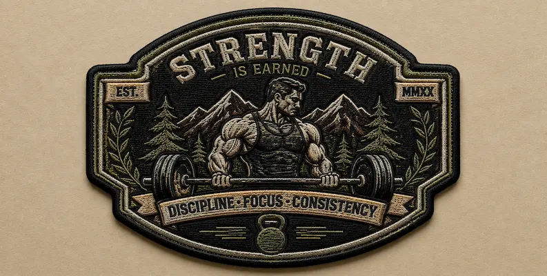 Heritage Blend Embroidered Patches
