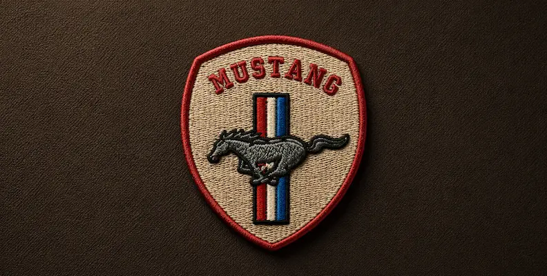 Thread Density Embroidered Patches