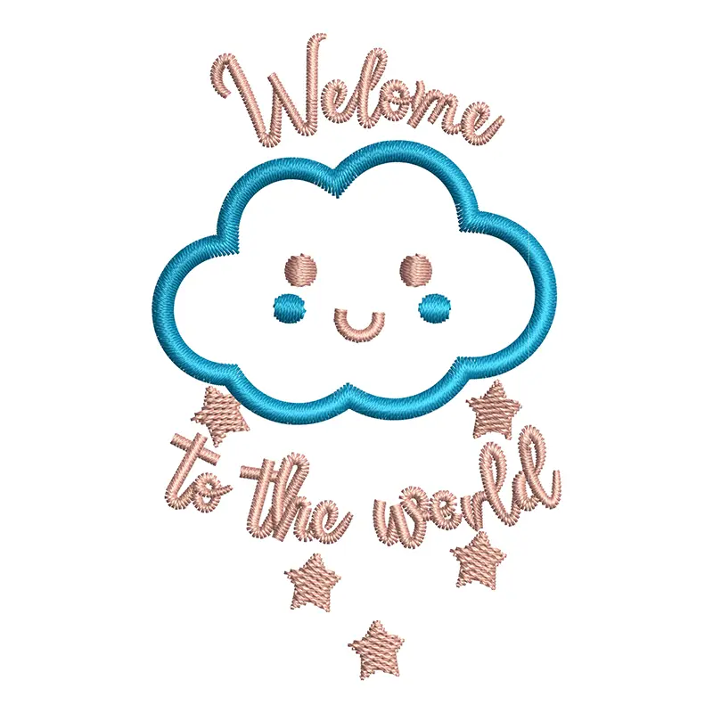 Applique Embroidery Design