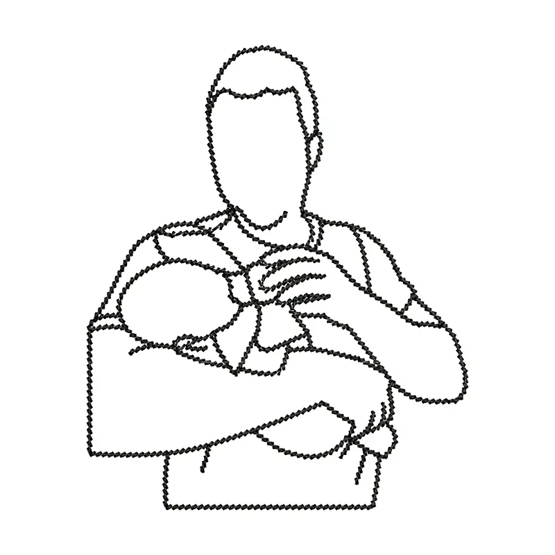 Line Digitizing Embroidery