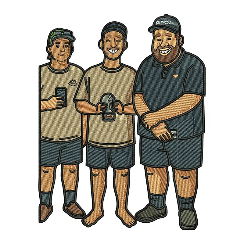 Photo Digitizing Embroidery