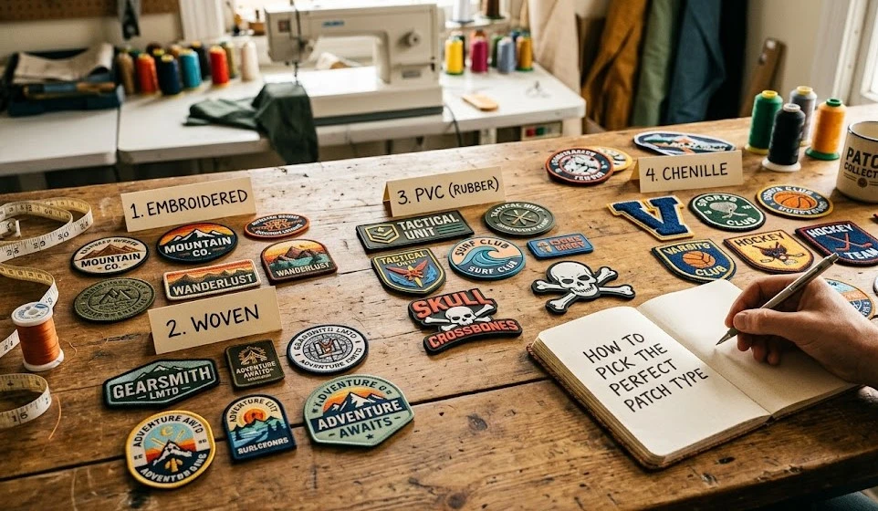 How to Pick the Perfect Patch Type for Custom Made Patches
