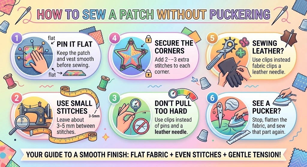 How to Wash Clothes With Iron-On Patches 