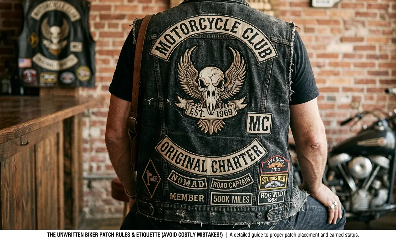 The Unwritten Biker Patches Rules &amp; Etiquette